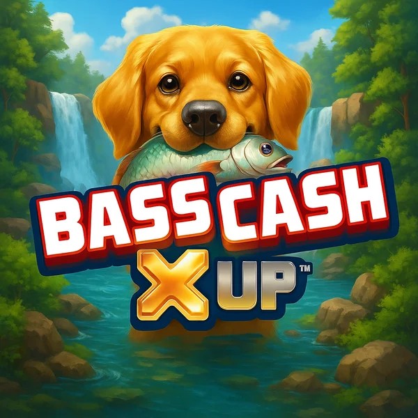 Bass Cash X UP by Alchemy Gaming, showcased at piperspins.de – game logo