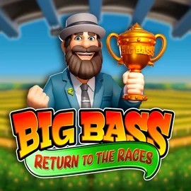 Big Bass Return to the Races logo by Pragmatic Play at PiperSpin Casino