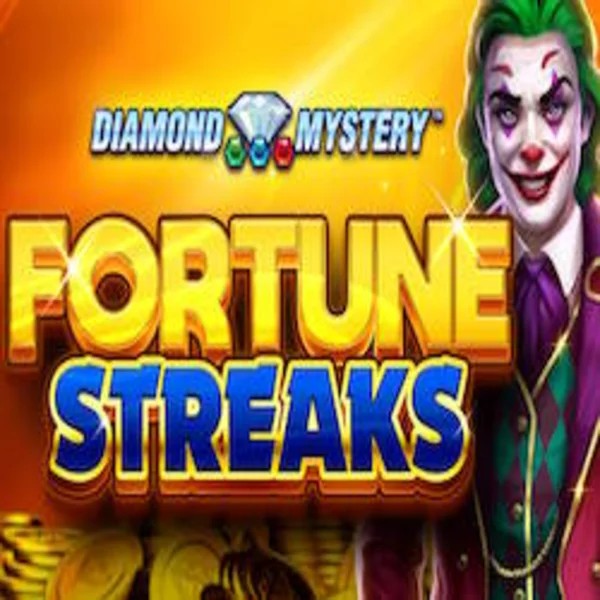 Official Slots logo: Diamond Mystery Fortune Streaks by Greentube at PiperSpin Casino