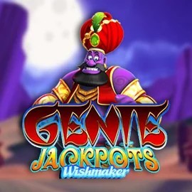 Genie Jackpots Wishmaker online game logo by Blueprint Gaming on piperspins.de