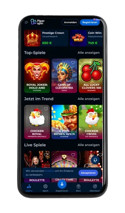 PiperSpin Casino DE