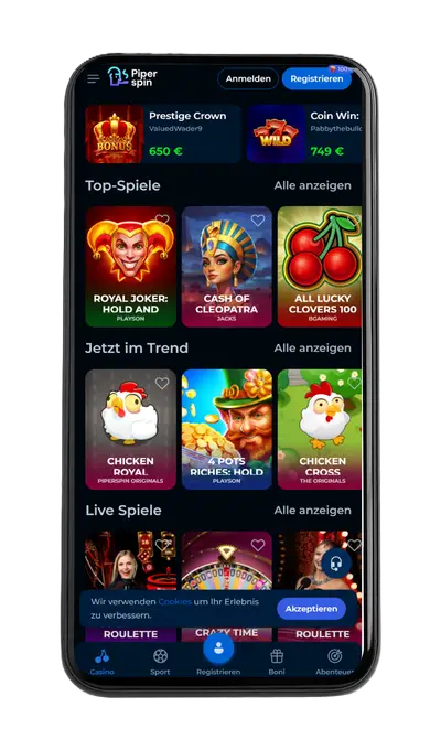 PiperSpin Casino DE