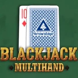 Multihand Blackjack online game logo by Pragmatic Play on piperspins.de