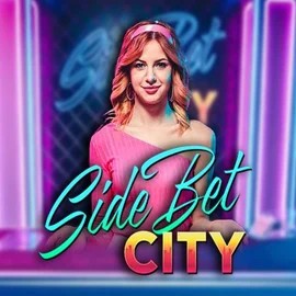 Side Bet City online game logo by Evolution on piperspins.de