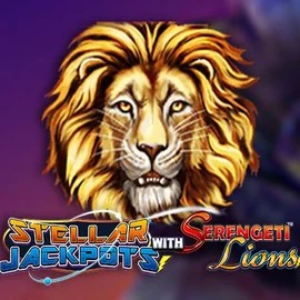 Stellar Jackpots with Serengeti Lions logo by Lightning Box Game PiperSpin Casino