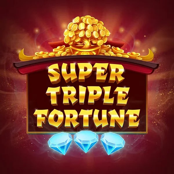 Super Triple Fortune slot visual from Greentube available on piperspins.de