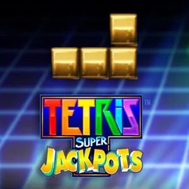 Tetris Super Jackpots casino game by WMS – featured logo at PiperSpin Casino